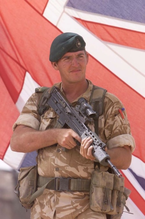 War and Justice: The Case of Marine A poster